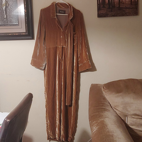 Reformation Velvet Jumpsuit NWOT - Picture 2 of 8